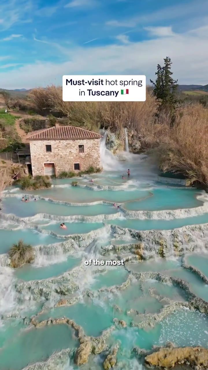 Discover Cascate del Mulino: Free Hot Springs in Tuscany