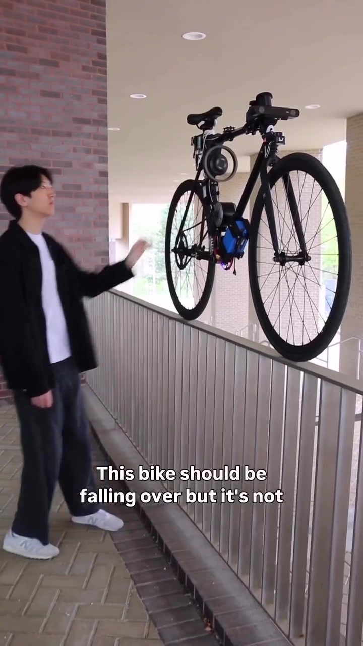 Olin Students Build Autonomous Self-Balancing Bicycle