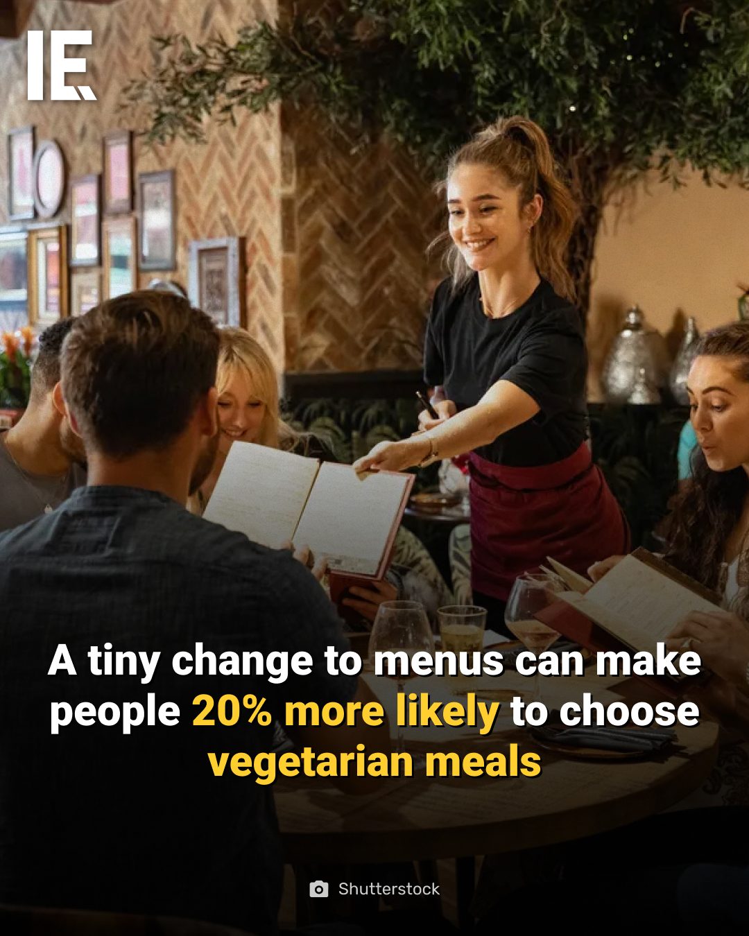 Menu Design Tweaks Boost Vegetarian Choices