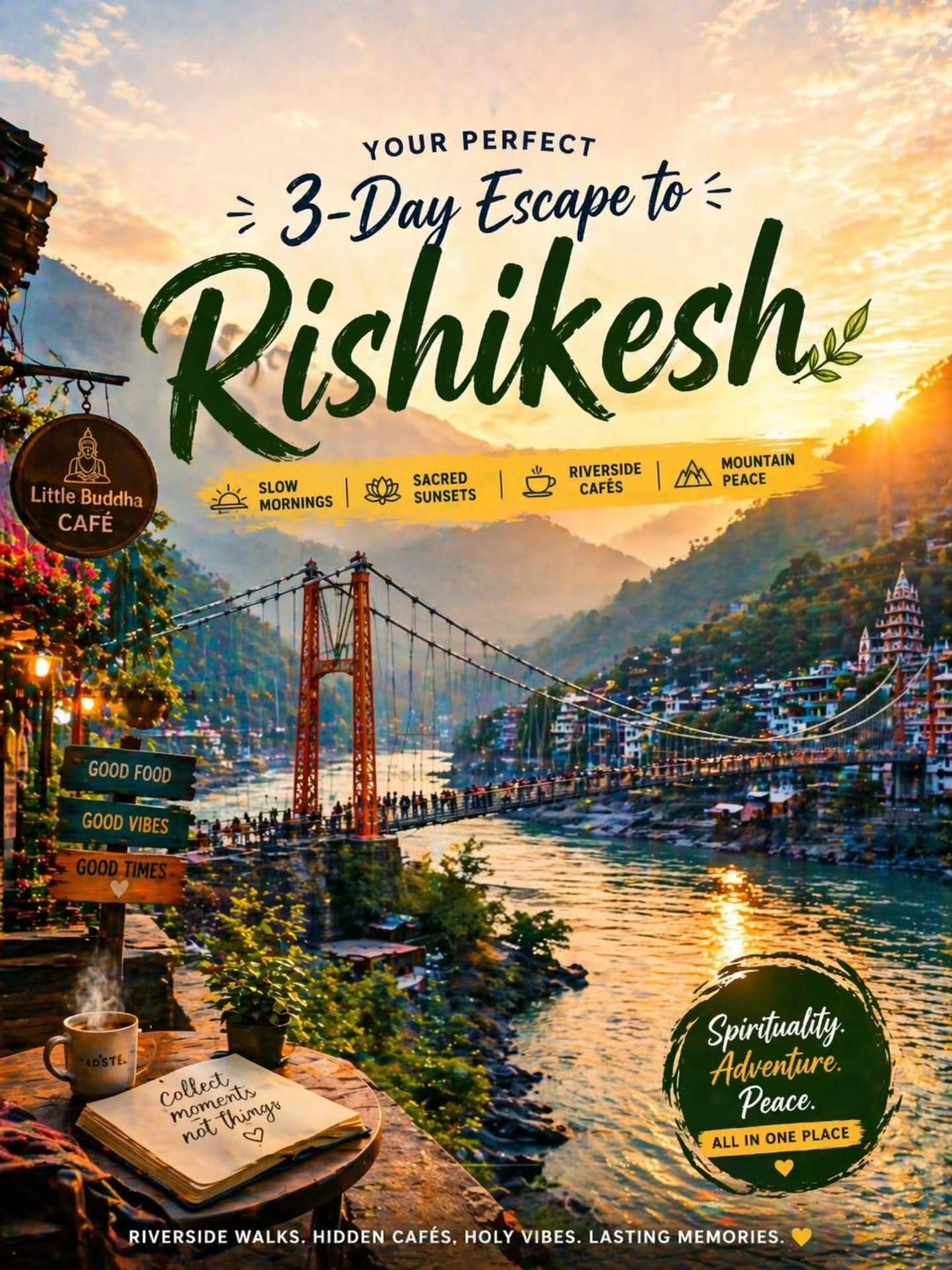 3-Day Rishikesh Itinerary: Spirituality, Adventure & Peace