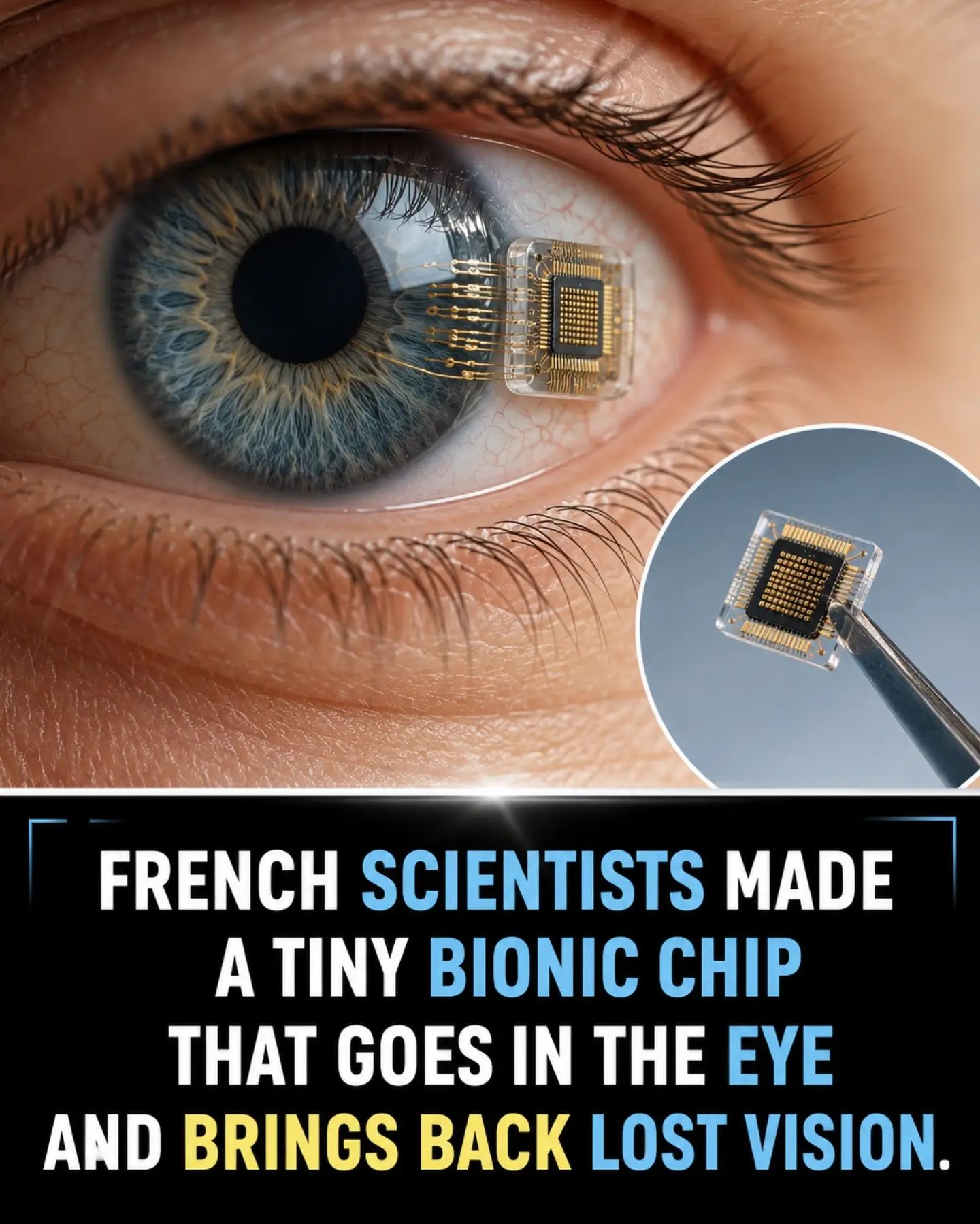 French Scientists Create Bionic Chip for Vision Restoration