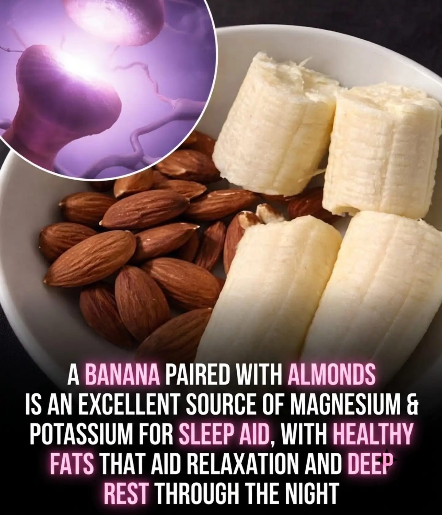 Boost Sleep with Bananas and Almonds