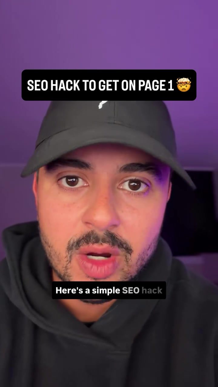 SEO Hack: Move Website to Google's Page 1