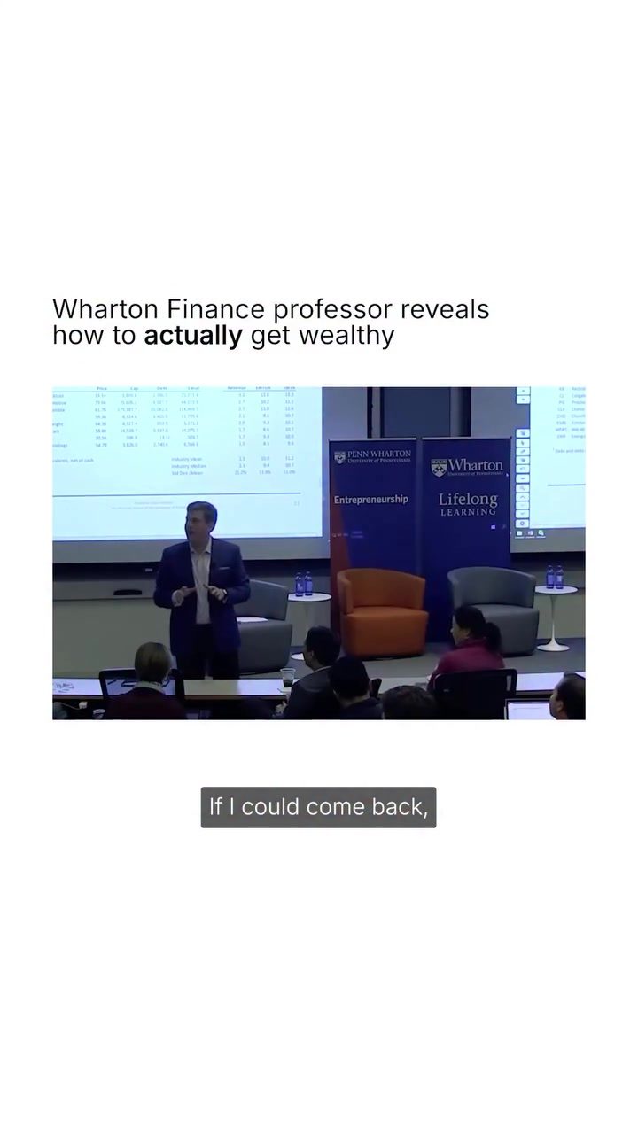 Wharton Professor Shares Wealth-Building Roll-Up Strategy