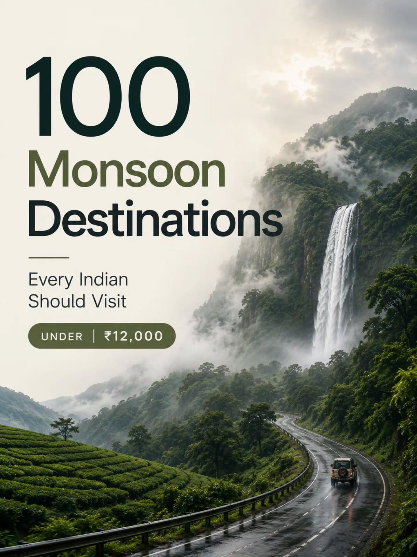 Top Monsoon Destinations in India for Budget-Friendly Travel