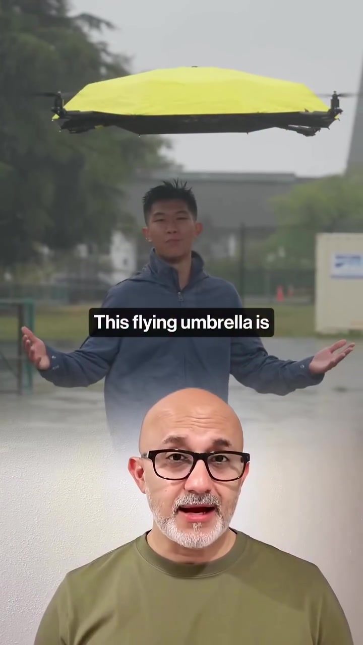Flying Umbrella: The Future of Autonomous Everyday Gadgets