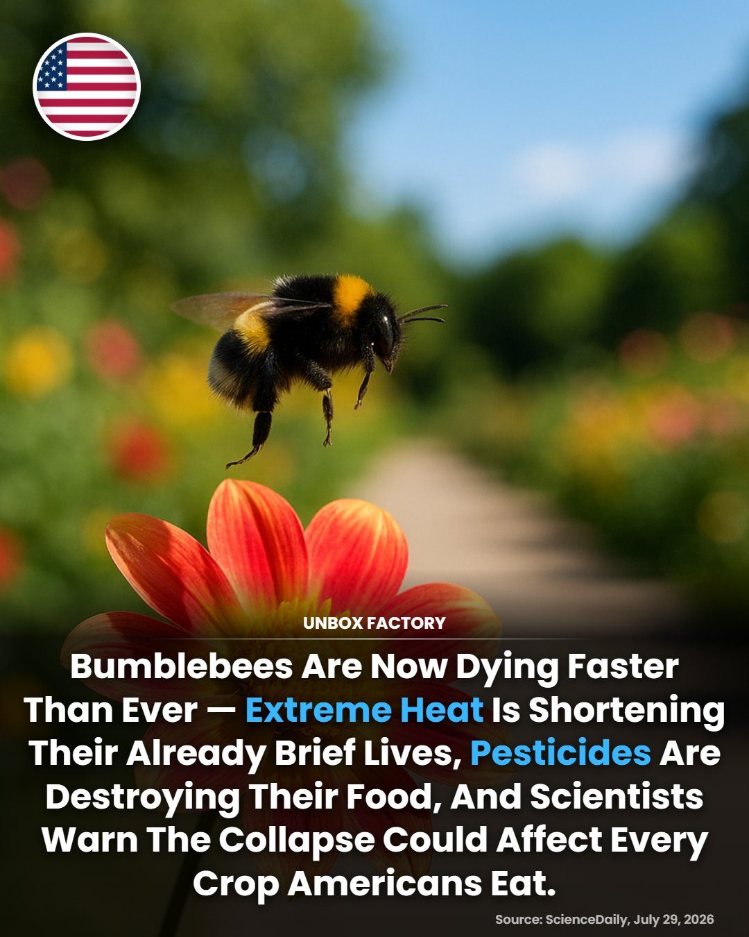 Bumblebee Decline: Threat to Crops and Food Security