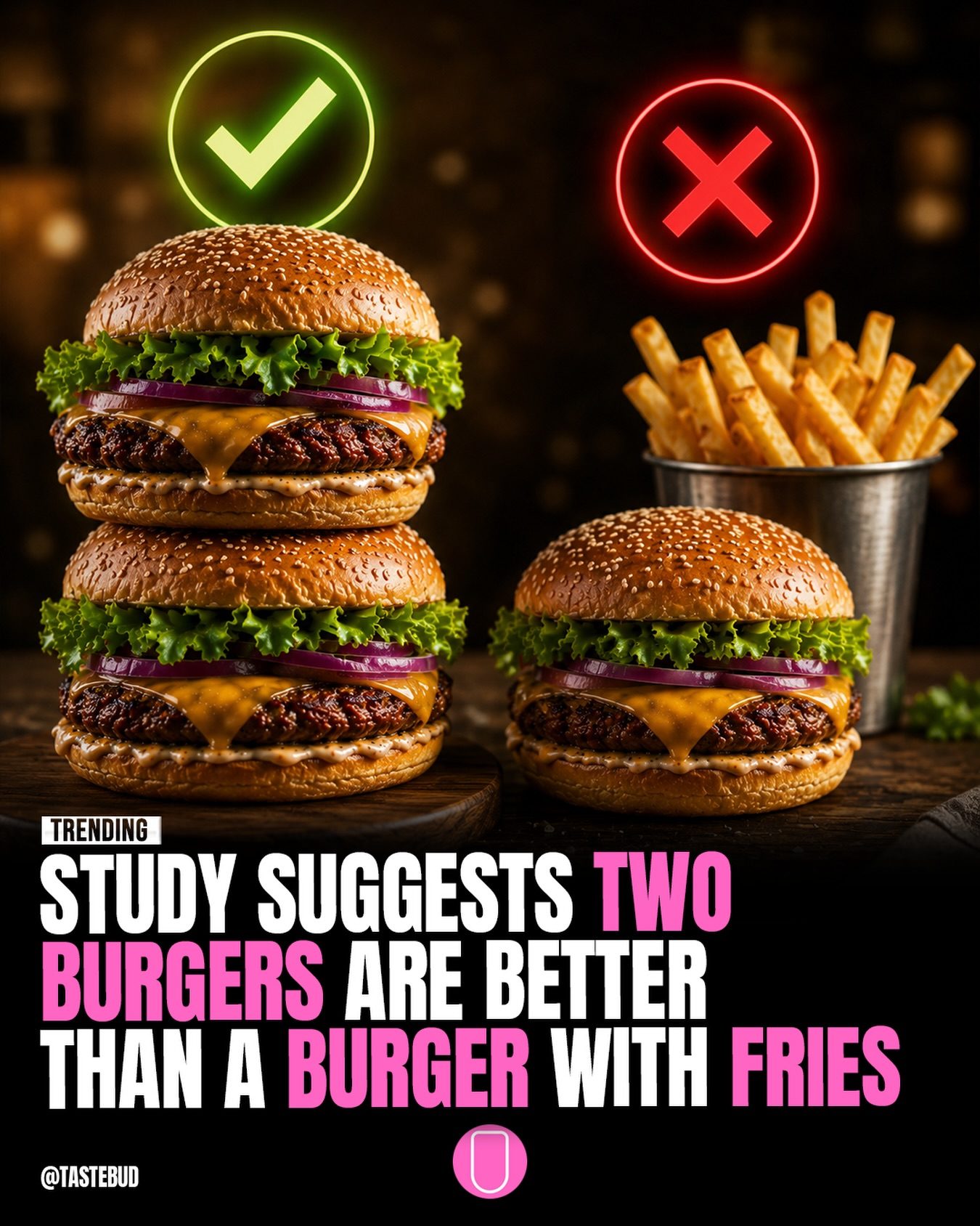 Why Two Burgers Can Be Healthier Than One With Fries