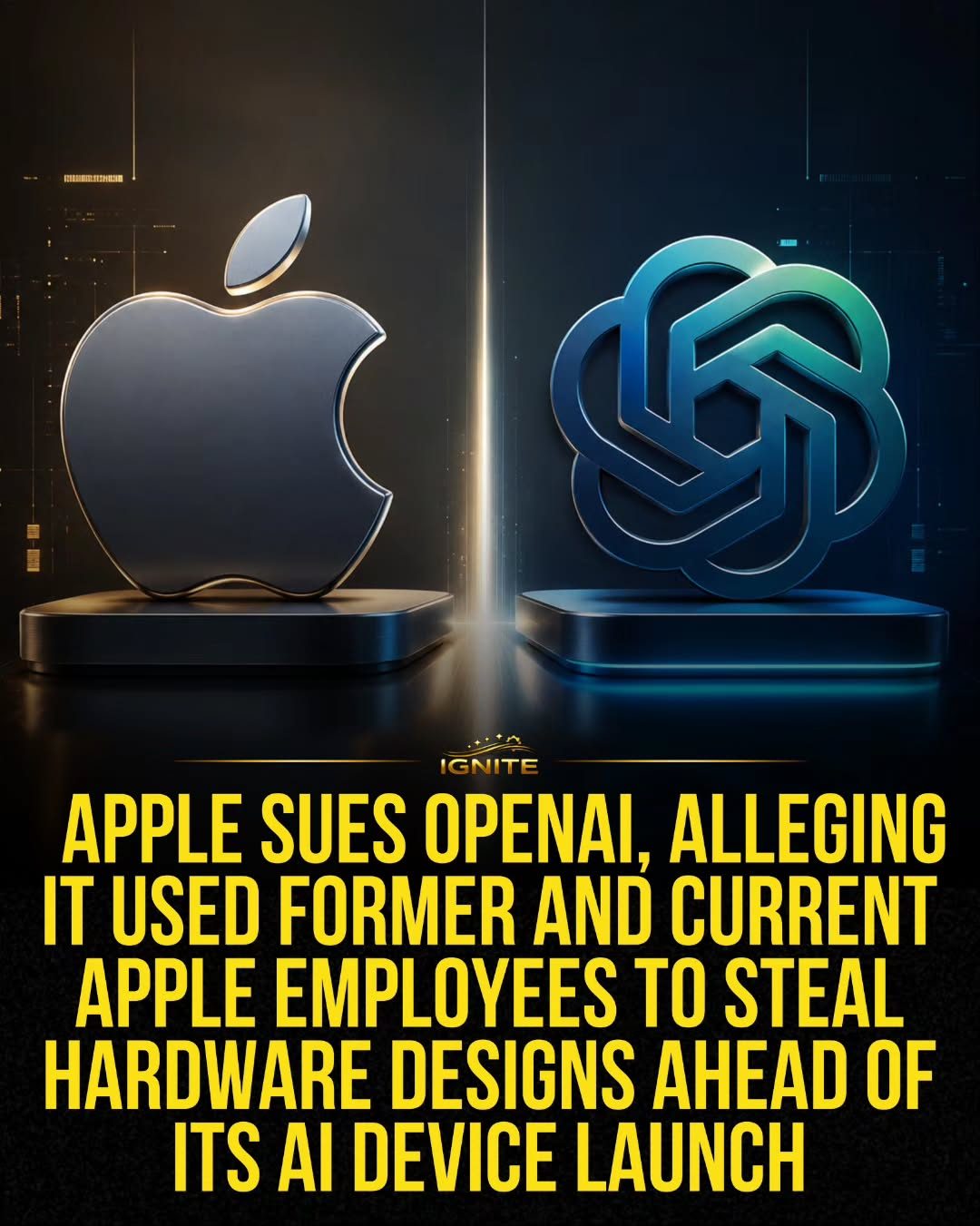 Apple's Lawsuit Against OpenAI Over Hardware Design Theft