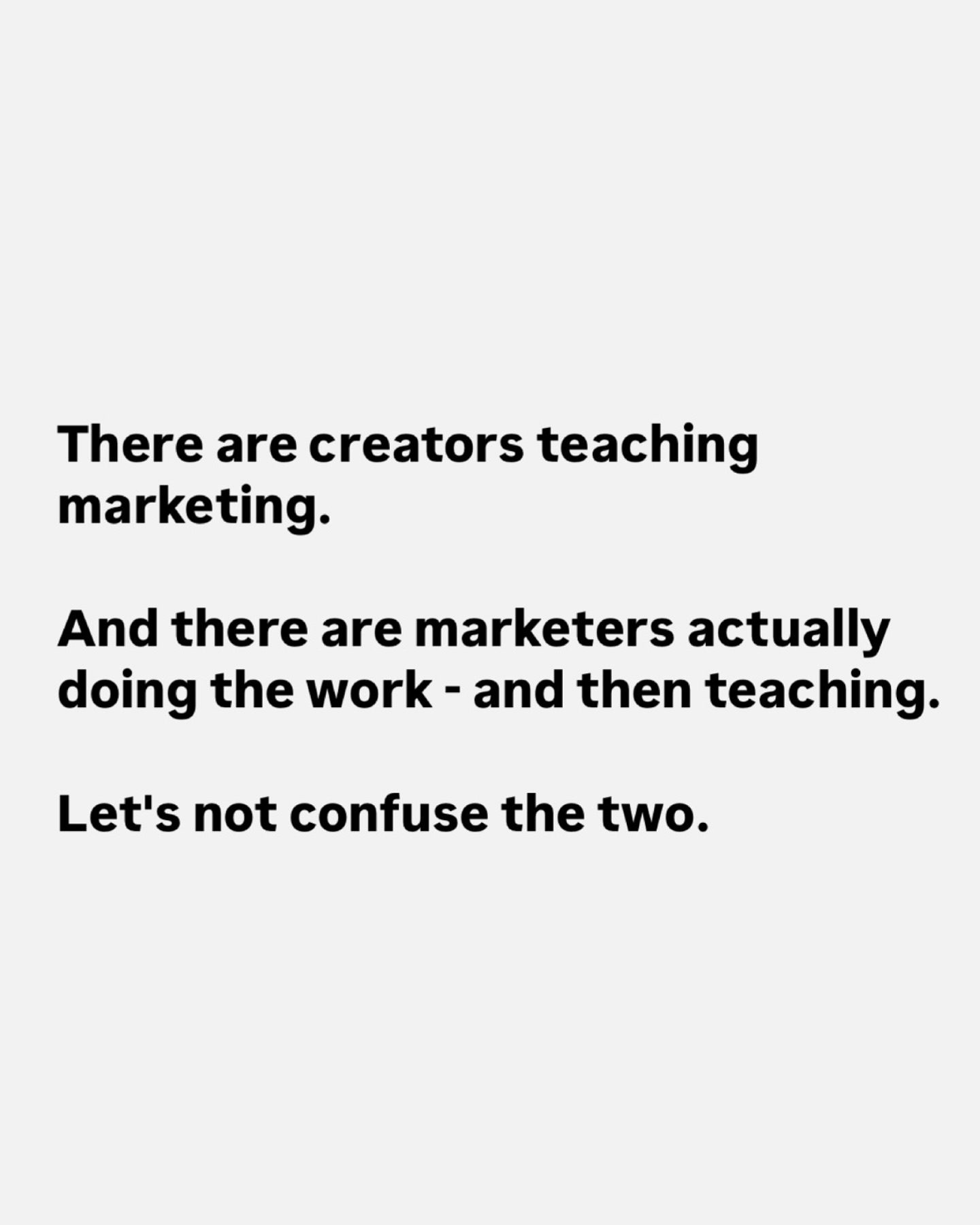 Marketing: Creators vs. Practitioners - Key Differences