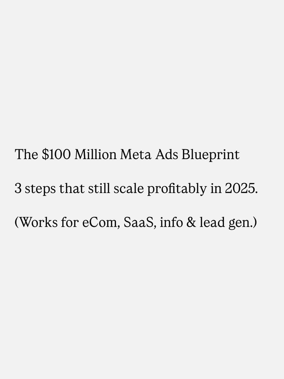 Mastering Meta Ads in 2025: 3 Steps to Profitable Scaling