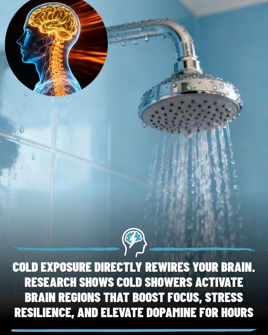 How Cold Showers Boost Brain Function