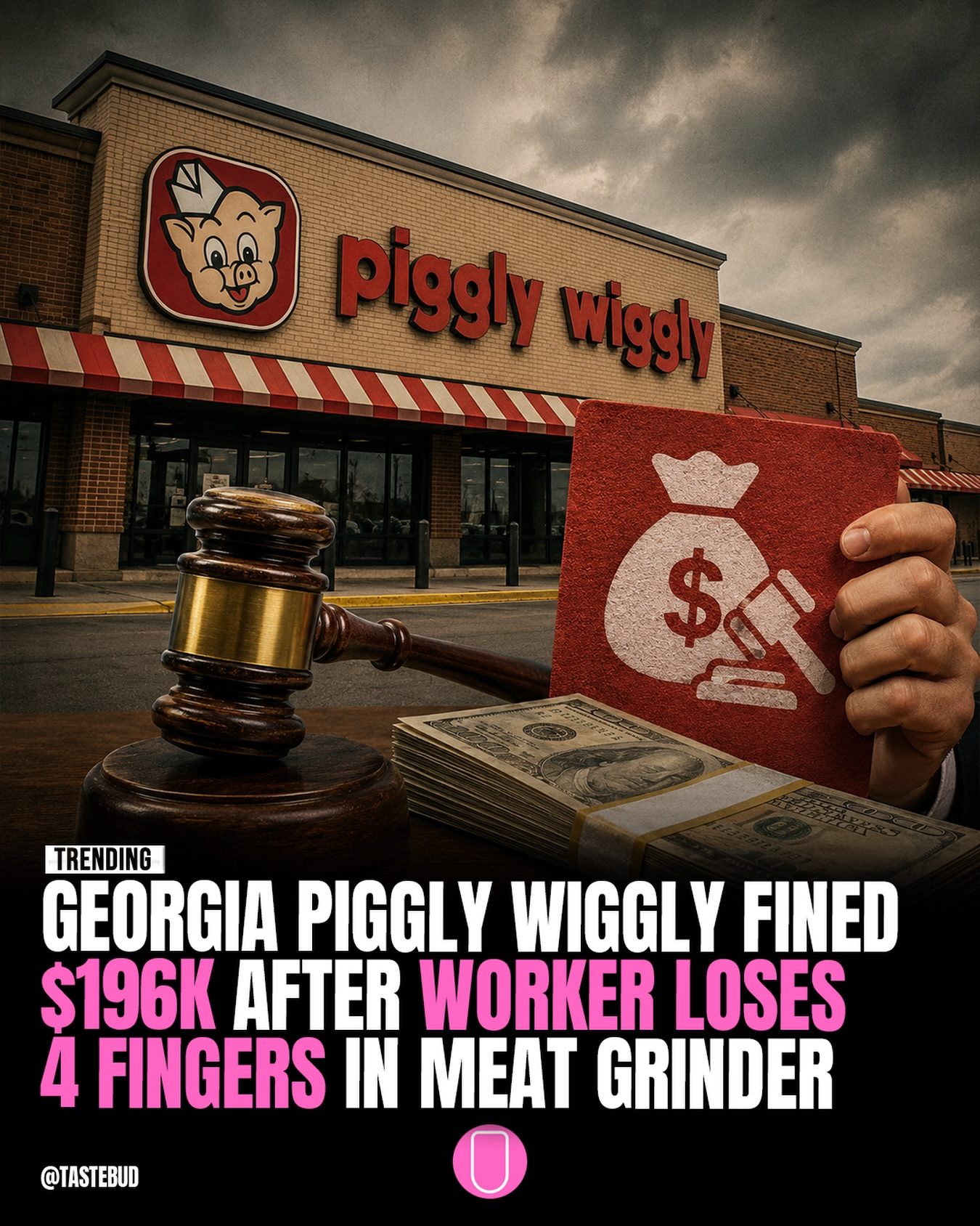 Piggly Wiggly Fined $200k for Worker's Meat Grinder Injury