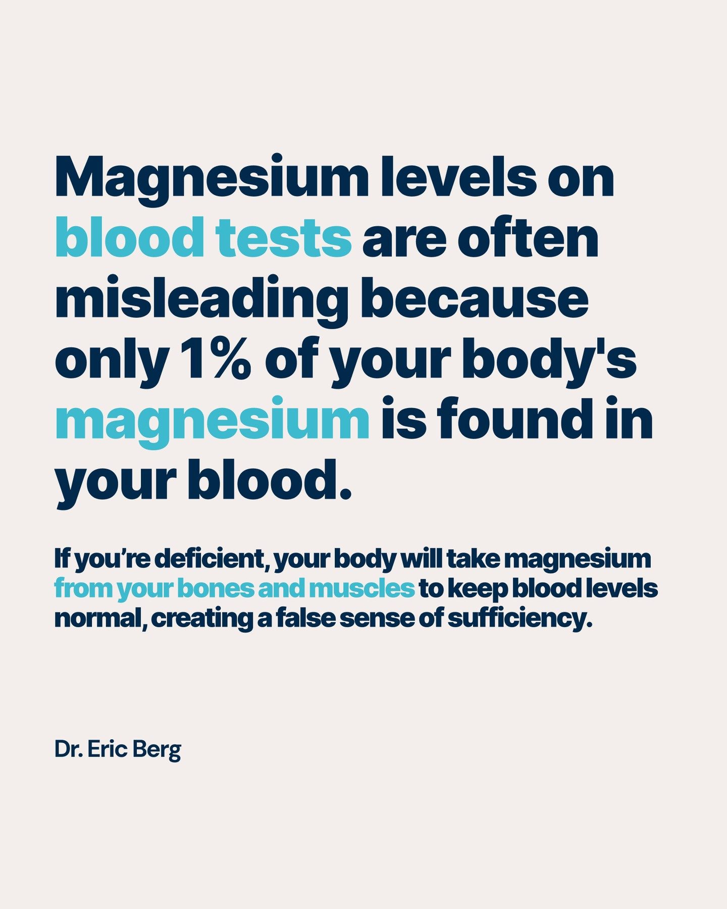 Why Blood Tests May Mislead You About Magnesium Levels