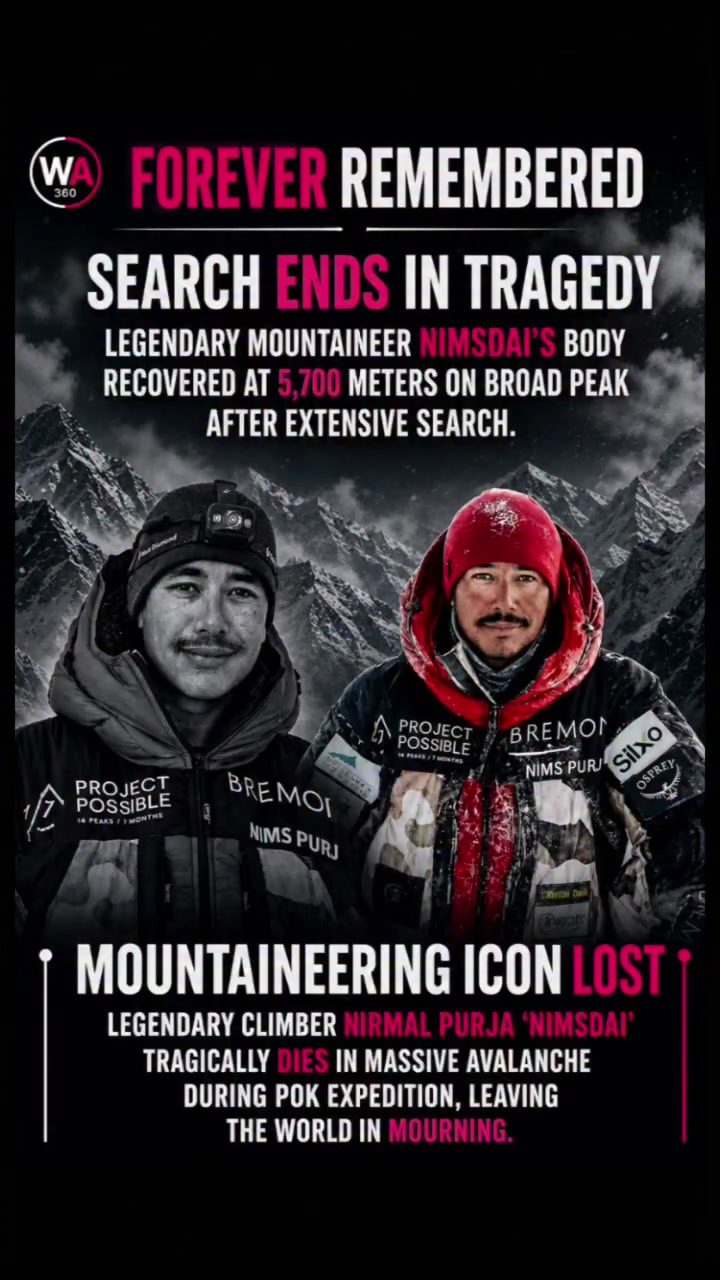 Remembering Nimsdai: The Tragic Loss of a Mountaineering Icon