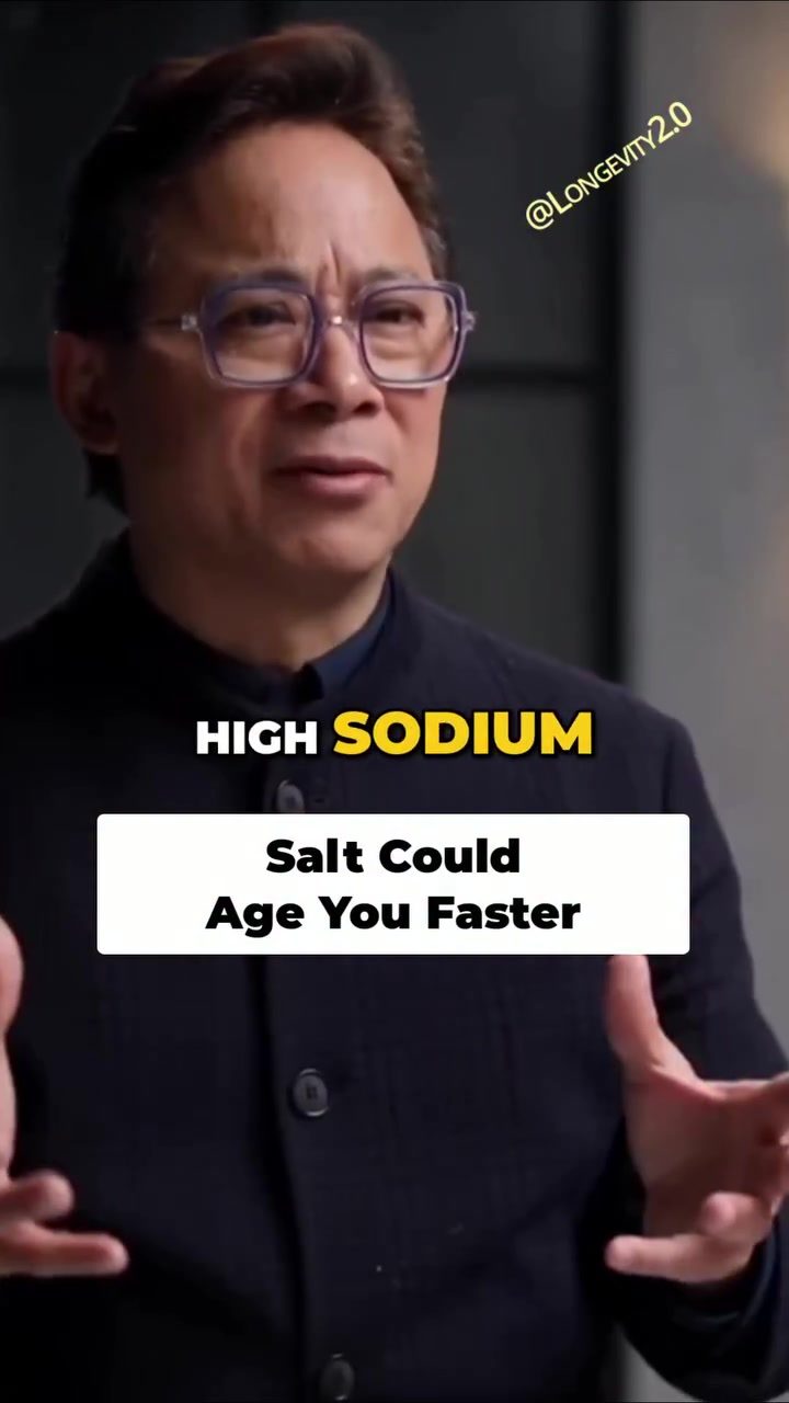 The Dangers of Excess Sodium: Aging Faster