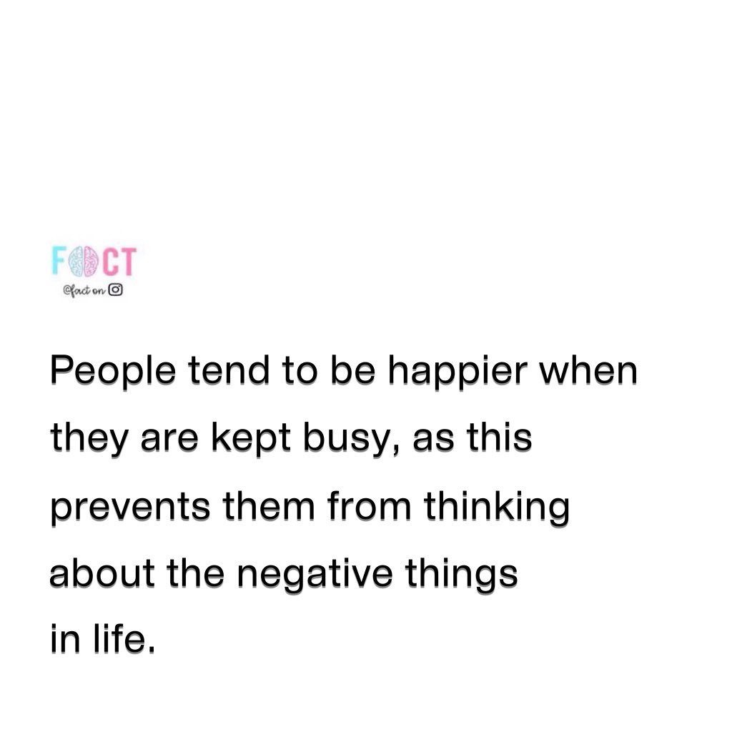 The Link Between Busyness and Happiness