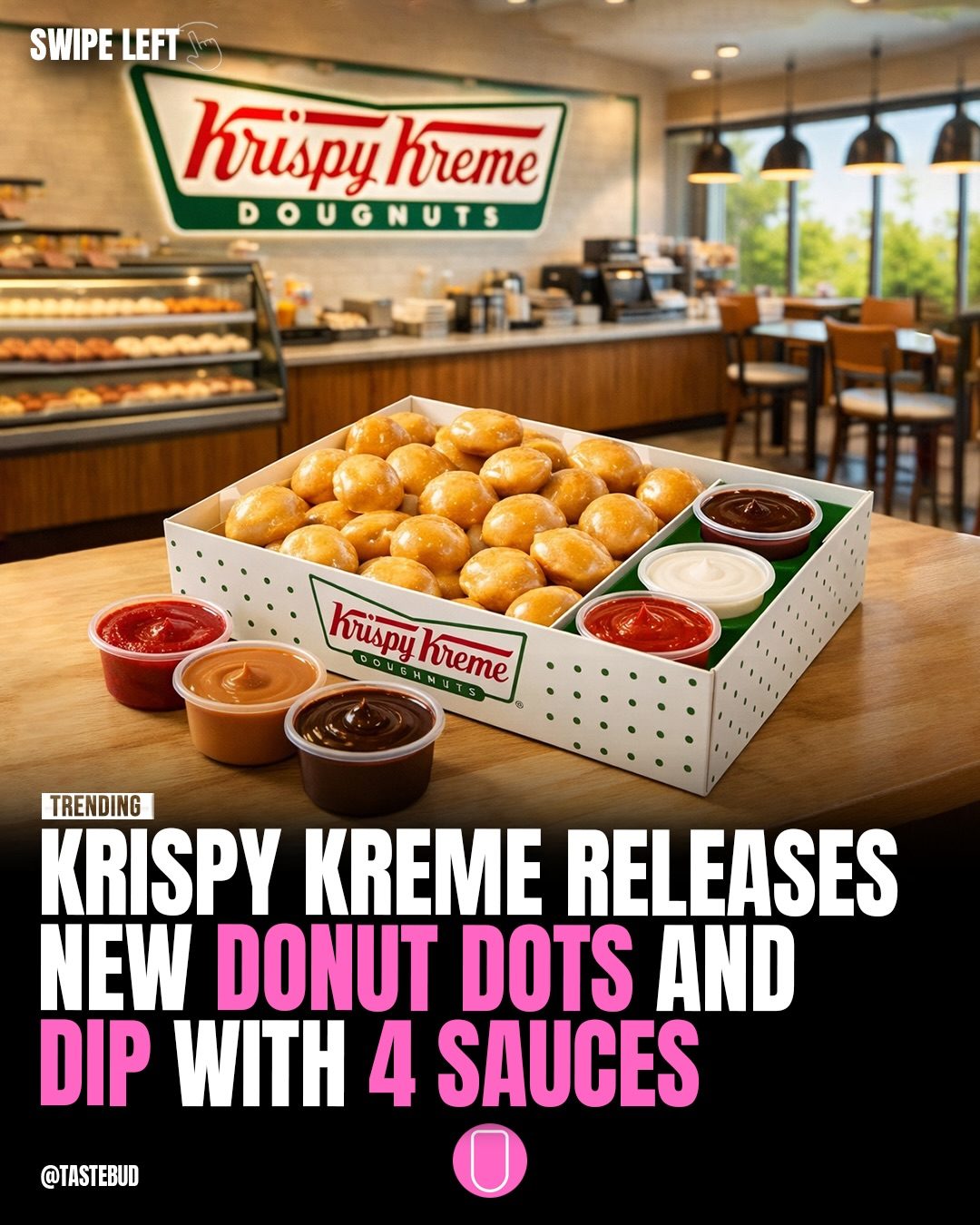 Krispy Kreme's Donut Dots and Dip: A New Experience