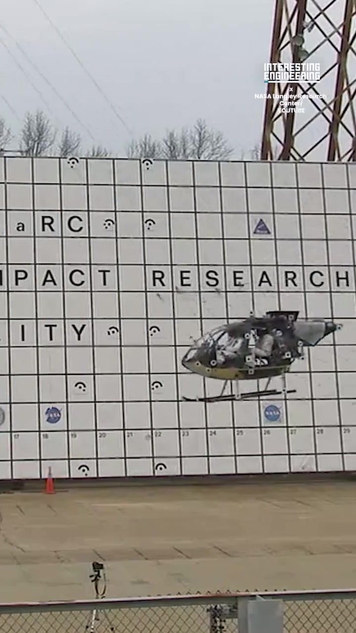 NASA's Full-Scale Helicopter Crash Test for Safety Research