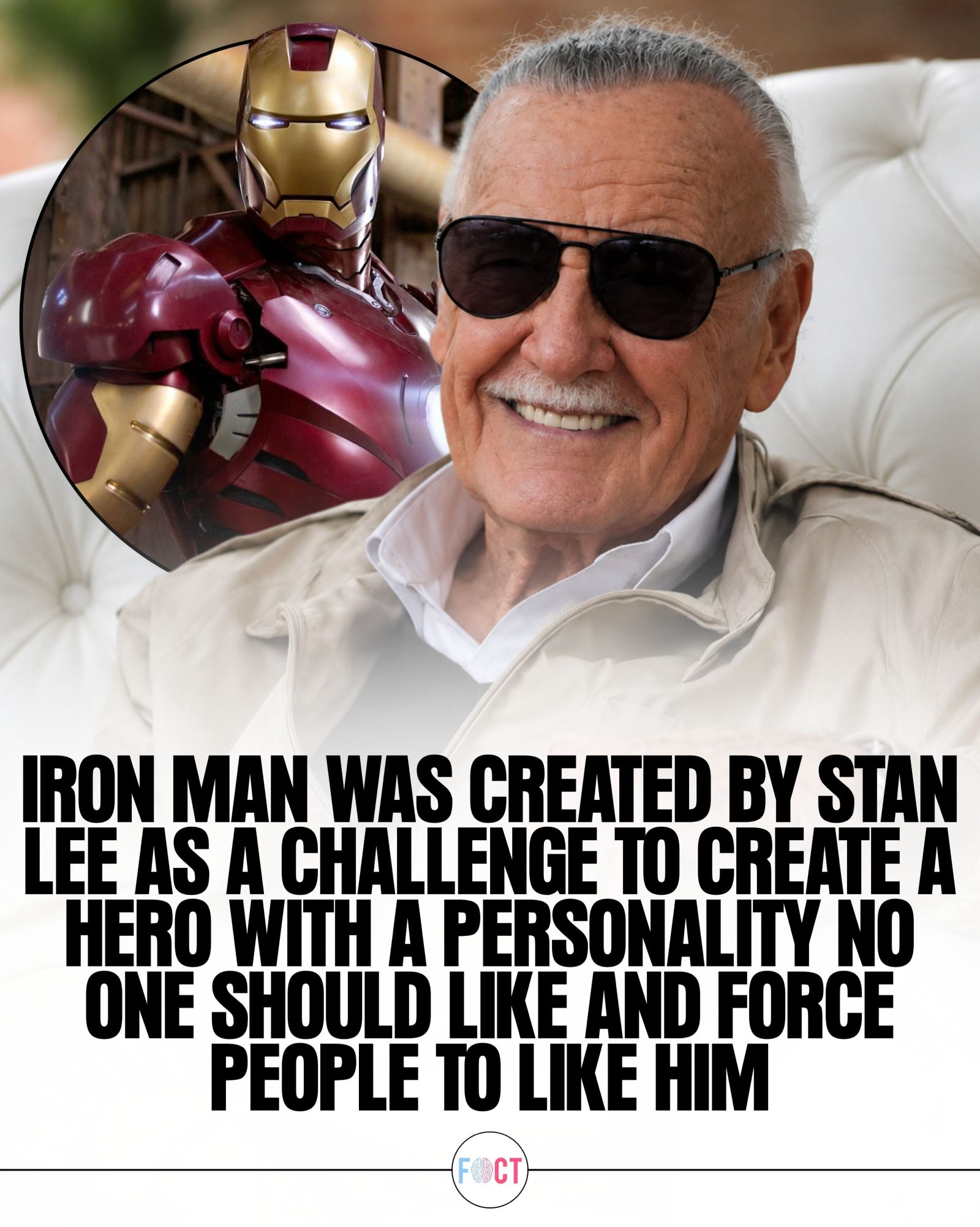 Stan Lee's Unconventional Approach to Crafting Iron Man