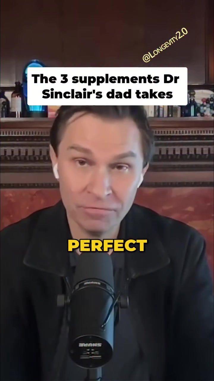 Dr. Sinclair's Father's Longevity Secrets at 86