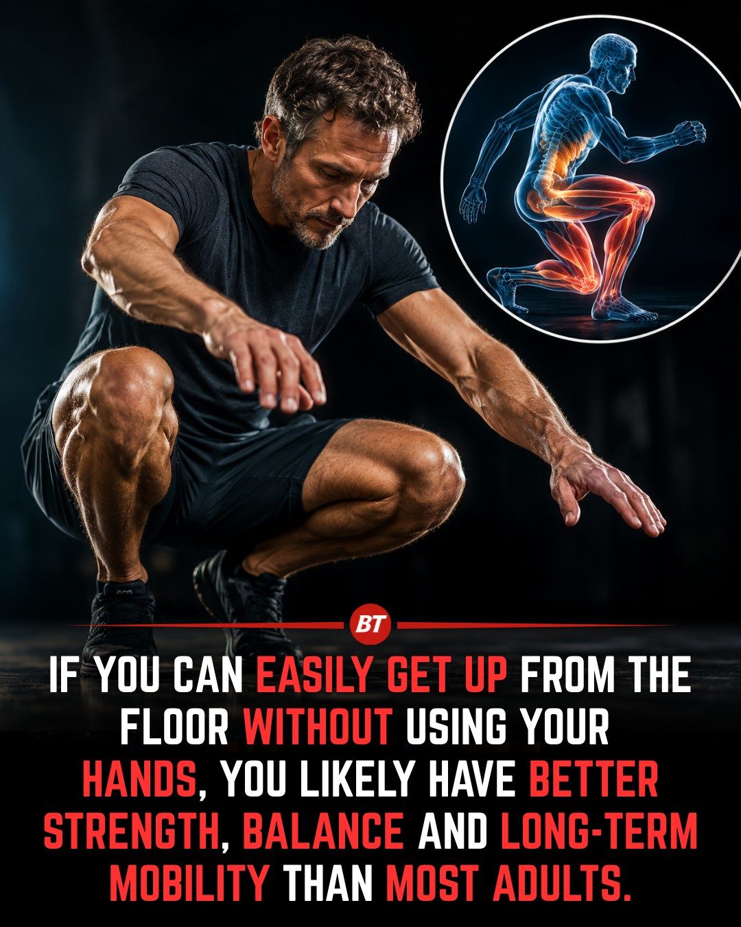 How to Measure Your Strength and Mobility with a Simple Floor Test