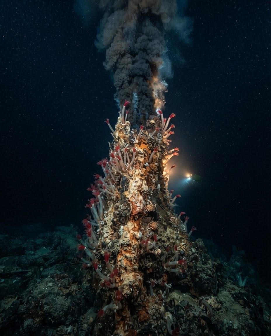 Underwater Volcanic Vents: Deep Sea Ecosystems