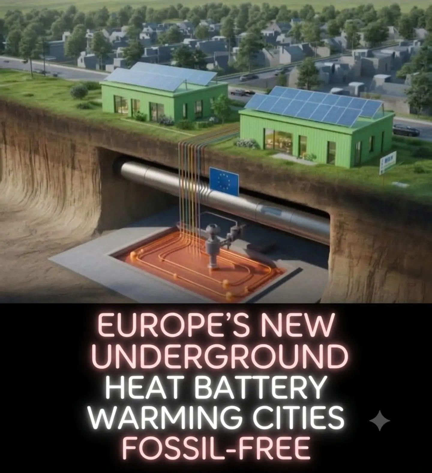 Finland's Underground Heat Battery Revolutionizes Winter Heating