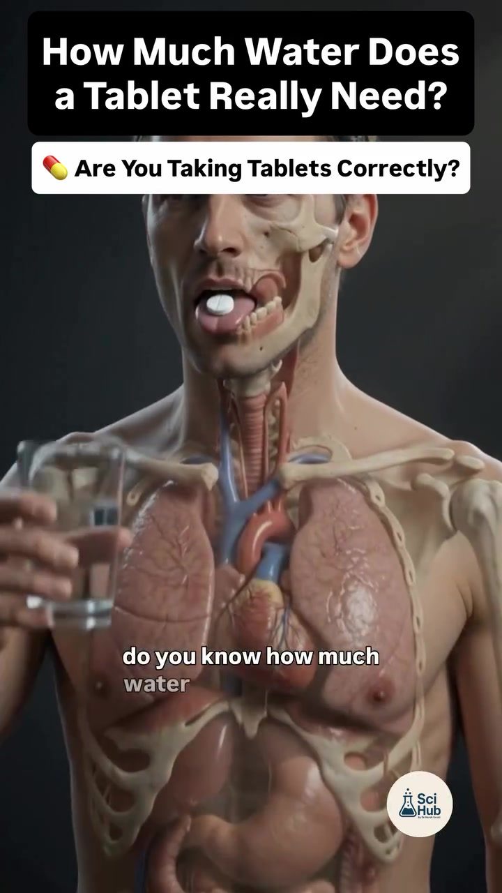 How Much Water to Take With Tablets for Proper Absorption