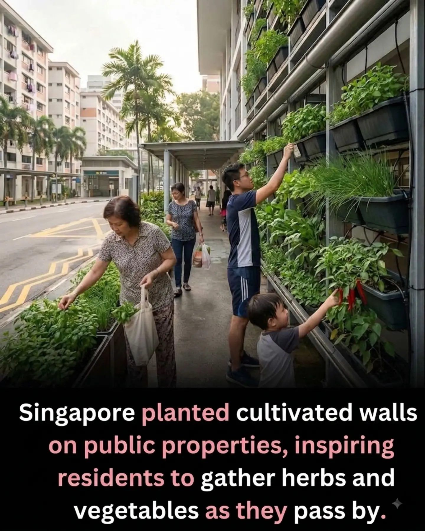 Singapore's Urban Vertical Gardens: Fresh Produce at Your Doorstep