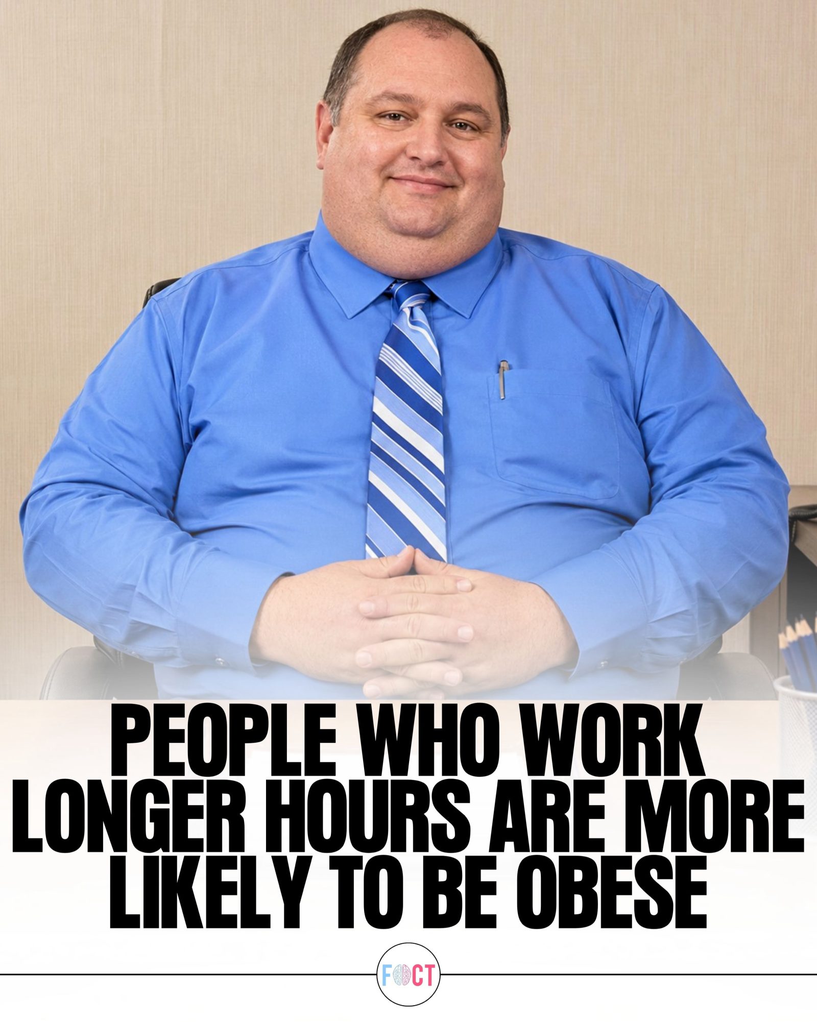 Longer Working Hours Linked to Higher Obesity Rates