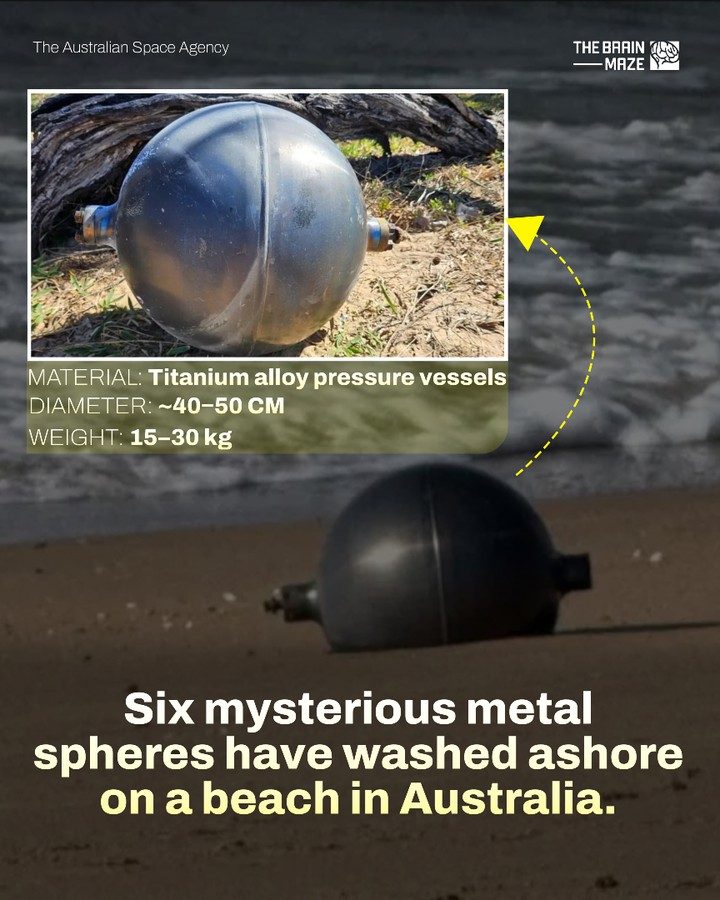 Mysterious Metal Spheres Found on Australian Beach