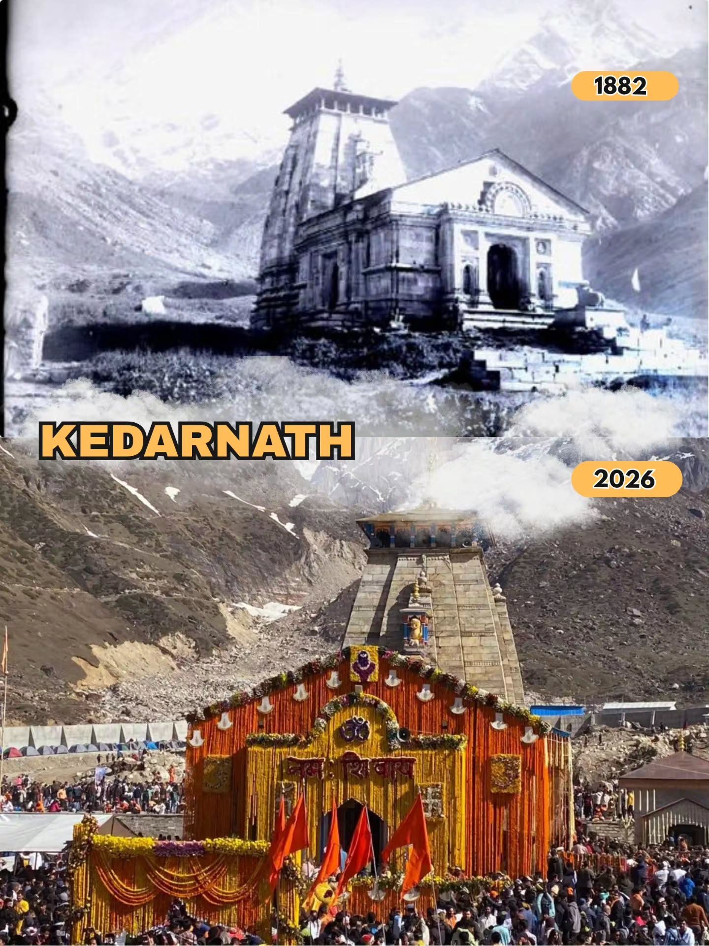 Char Dham Temples: Evolution from 1870 to 2026