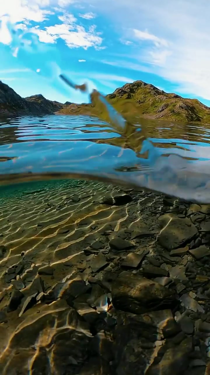 Underwater Lake Views: Fjord Beauty