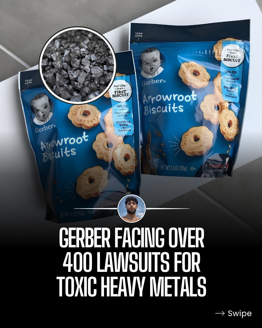 Gerber Baby Food Lawsuits: 402 Cases
