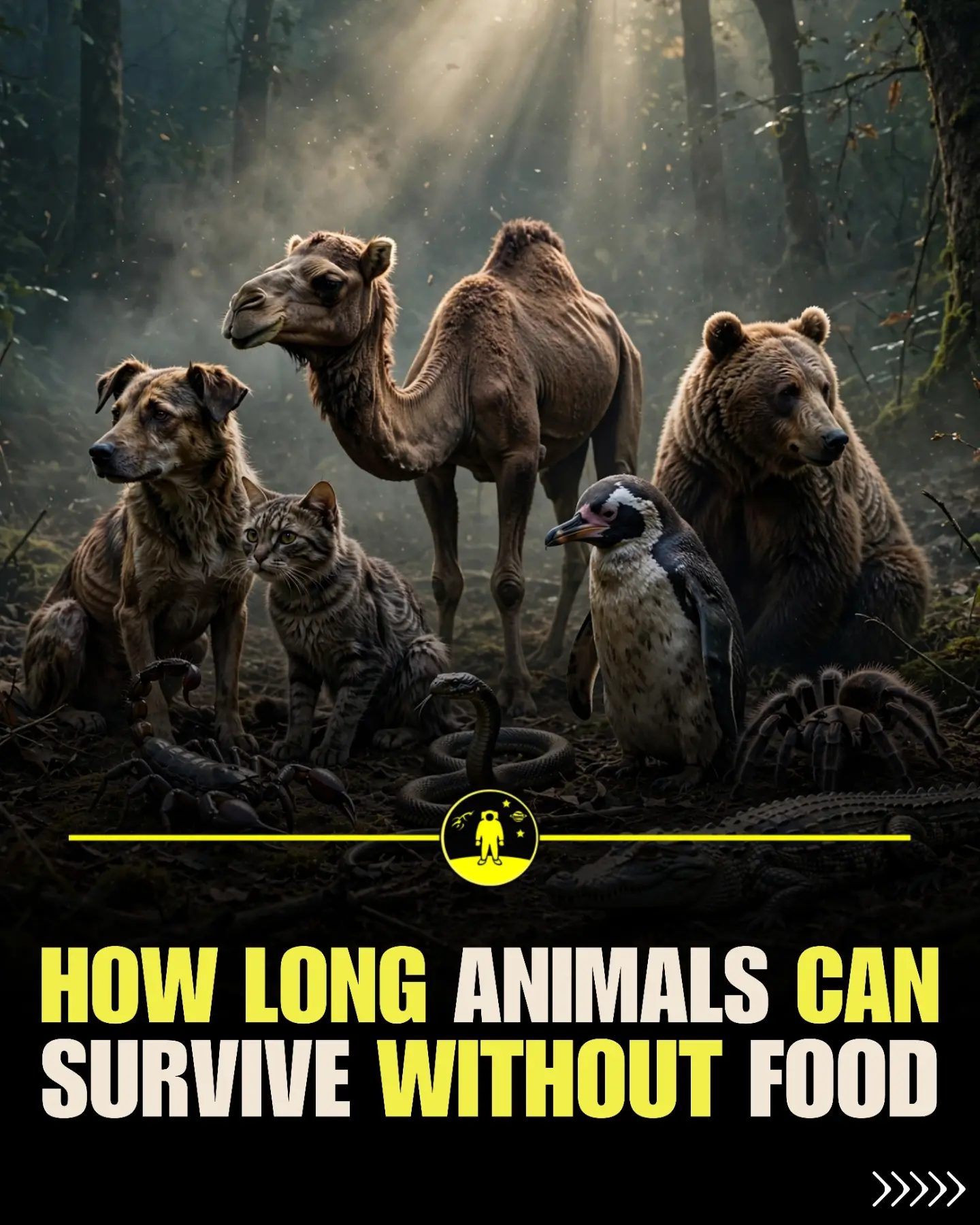 Animals That Can Survive Without Food For A Year