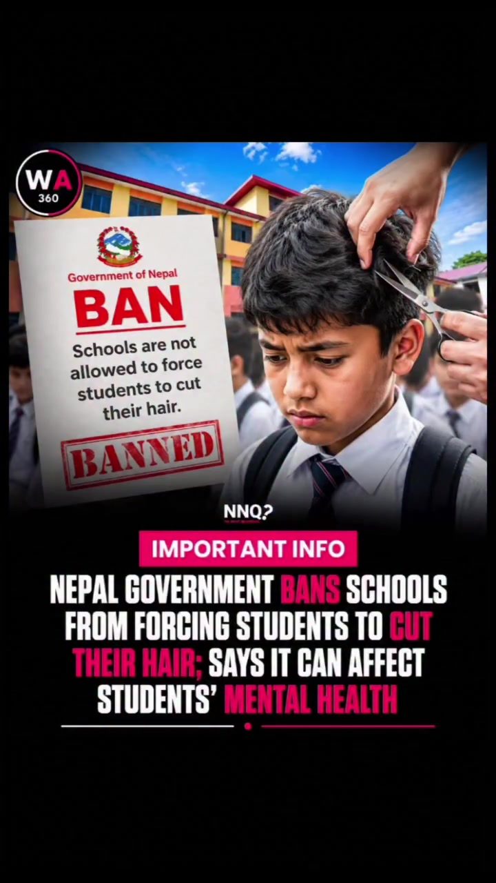 Nepal Bans Schools from Forcing Students to Cut Hair