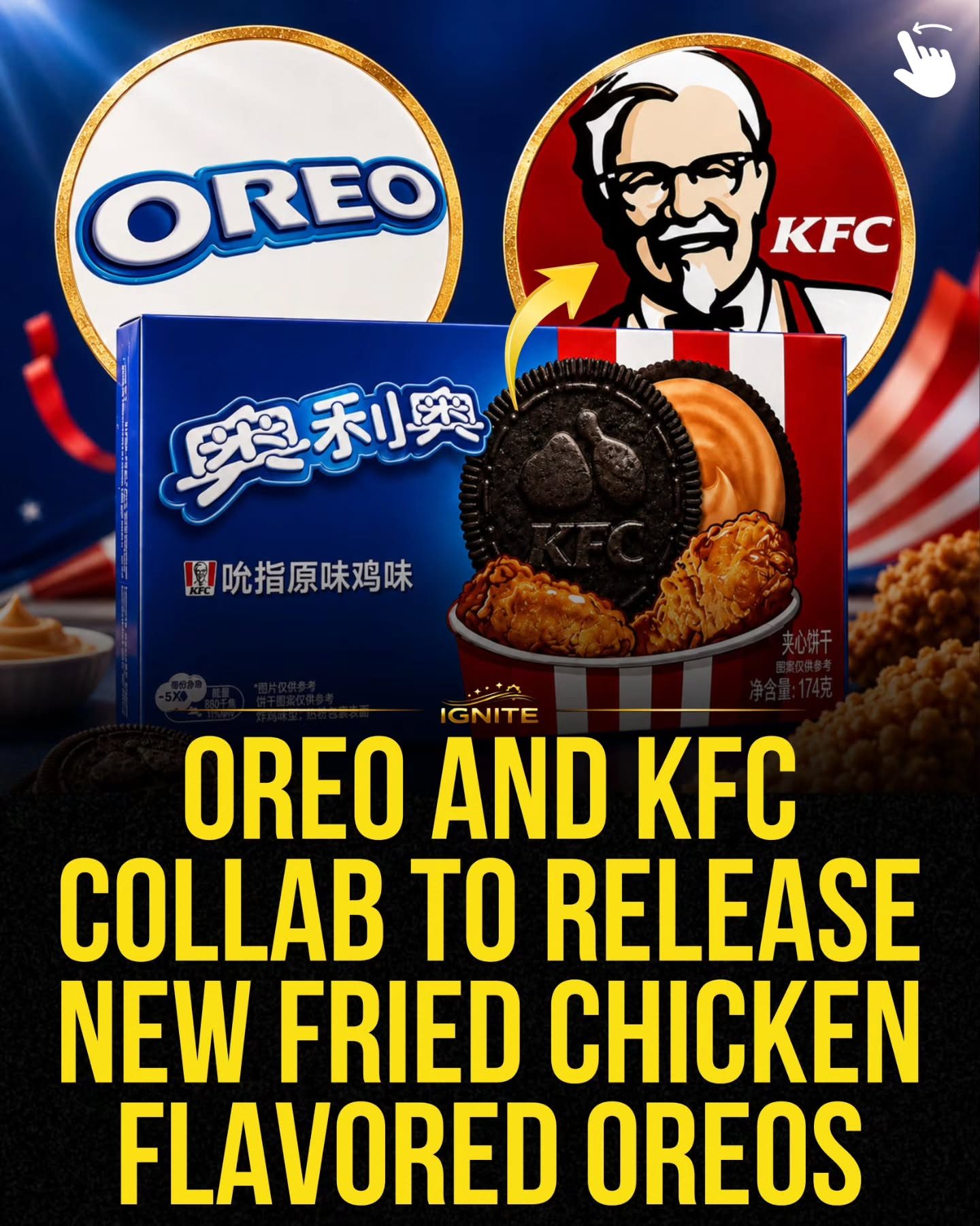 Savor the Unique Fusion: KFC Flavored Oreos