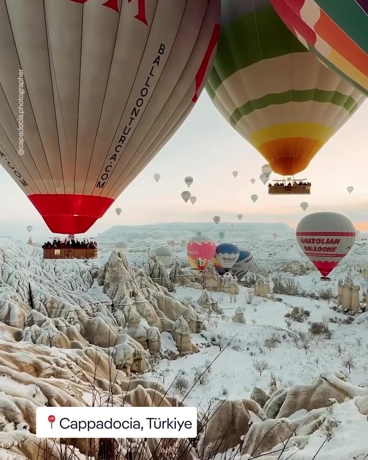 Experience Cappadocia's Winter Balloon Magic