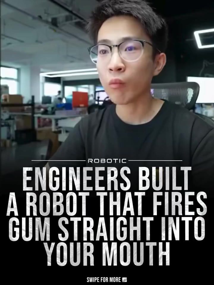 Gummy: The Robot That Shoots Gum Into Your Mouth