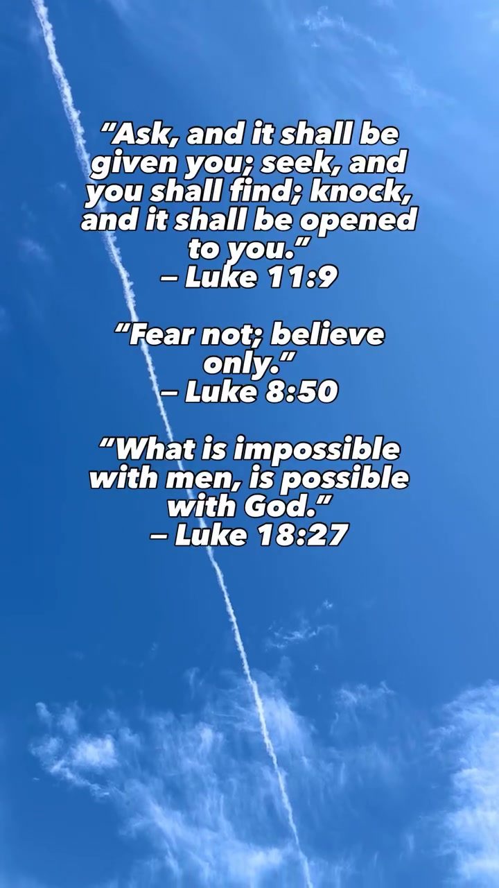 Bible Verses from Luke: Hope and Faith in Action