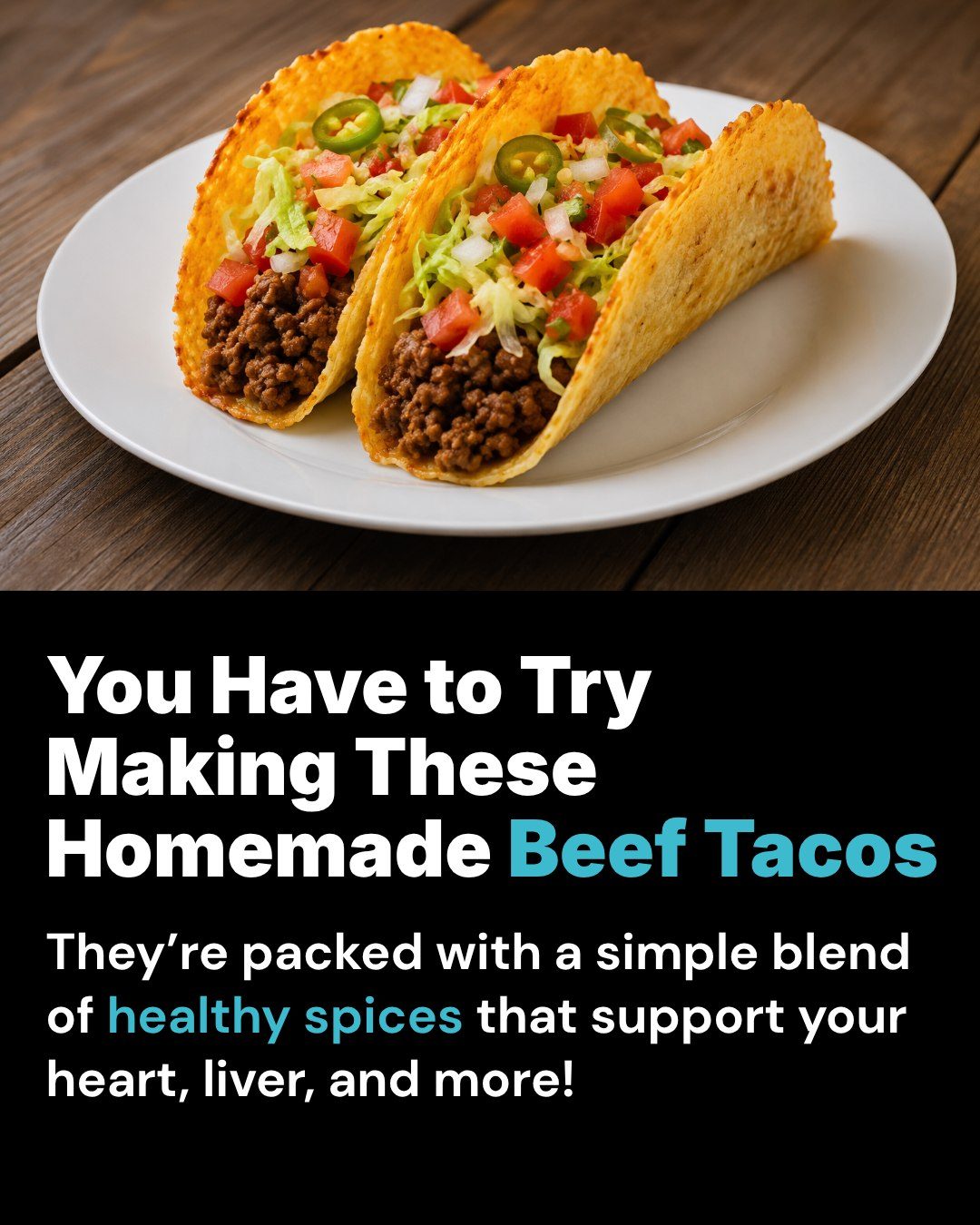 How to Make Healthy Homemade Beef Tacos with Metabolic Seasoning