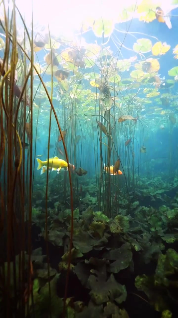 Underwater Fish Scene: Calm View of Aquatic Life