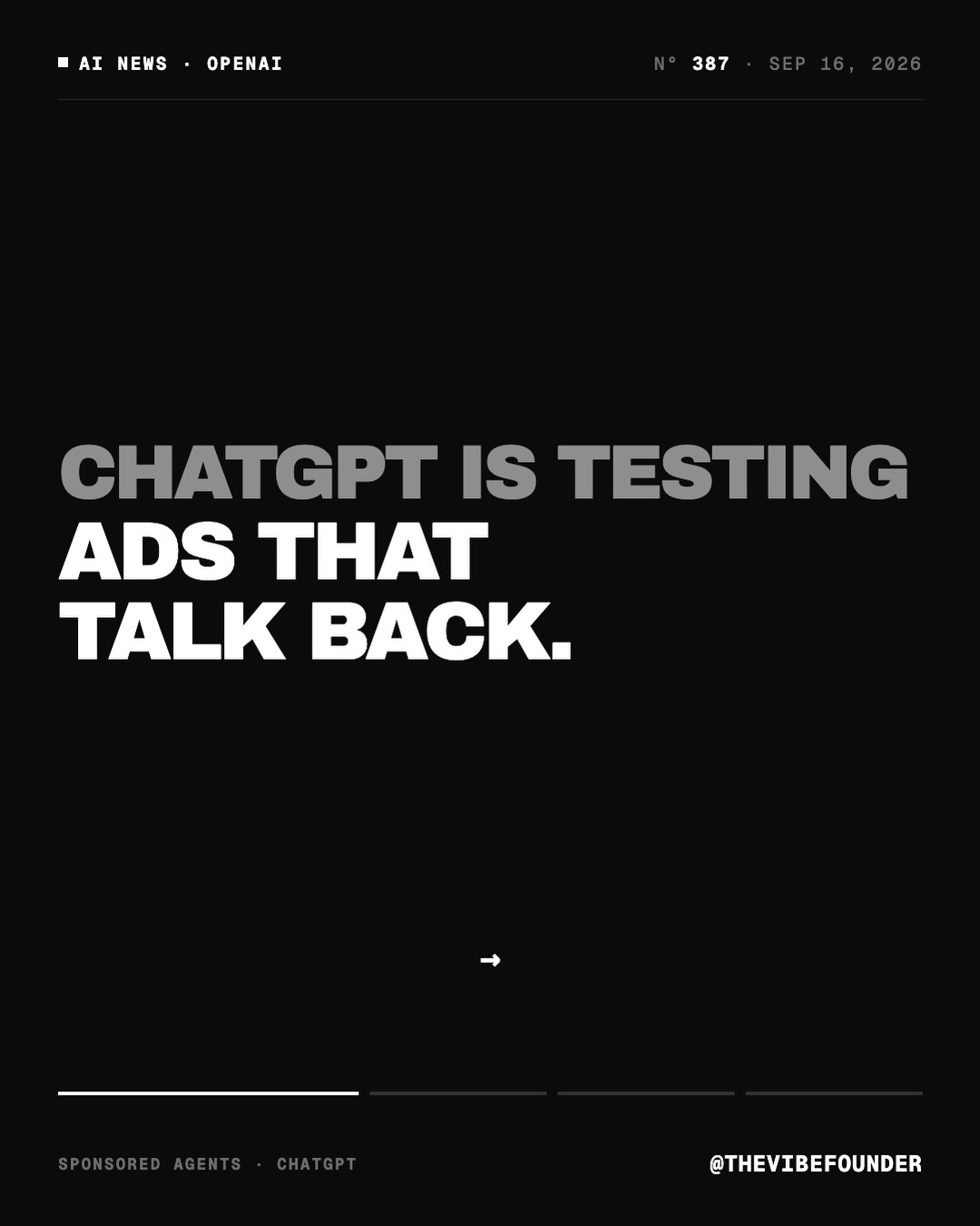 OpenAI's ChatGPT Testing Sponsored Agents Ads