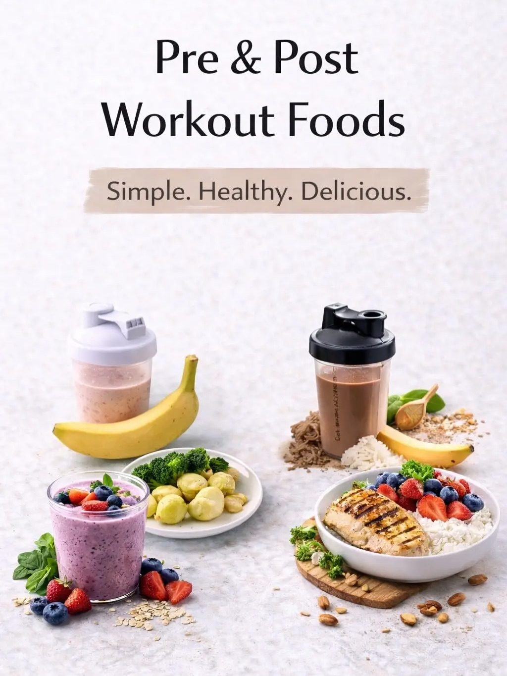Mastering Pre & Post Workout Nutrition for Fitness Success