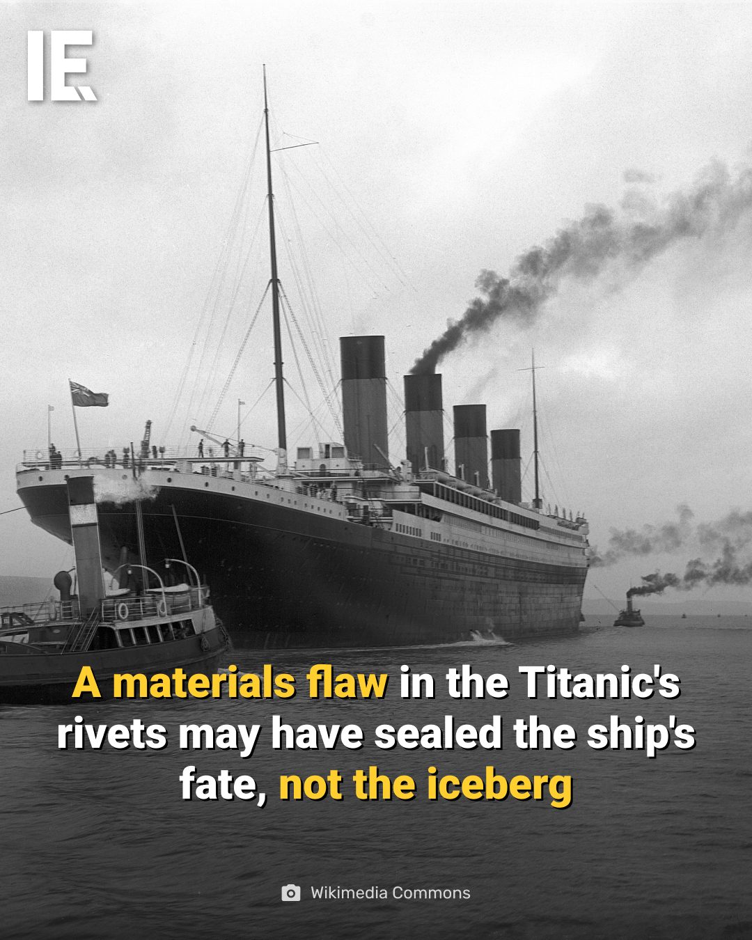 The Titanic: The Misunderstood Rivet Flaw Theory