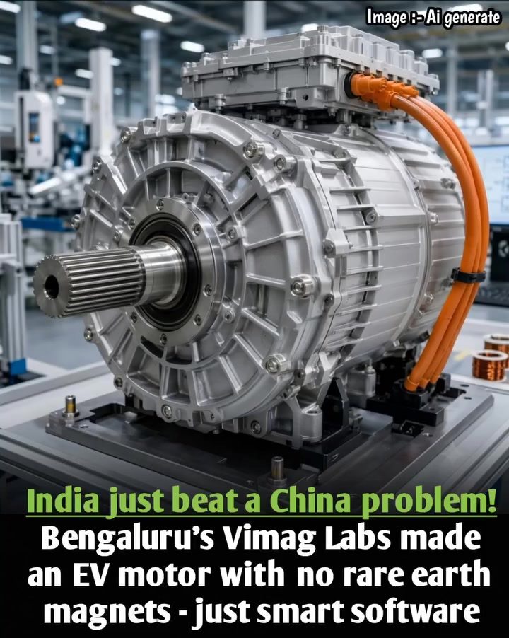Vimag Labs' Rare-Earth-Free EV Motor Breakthrough