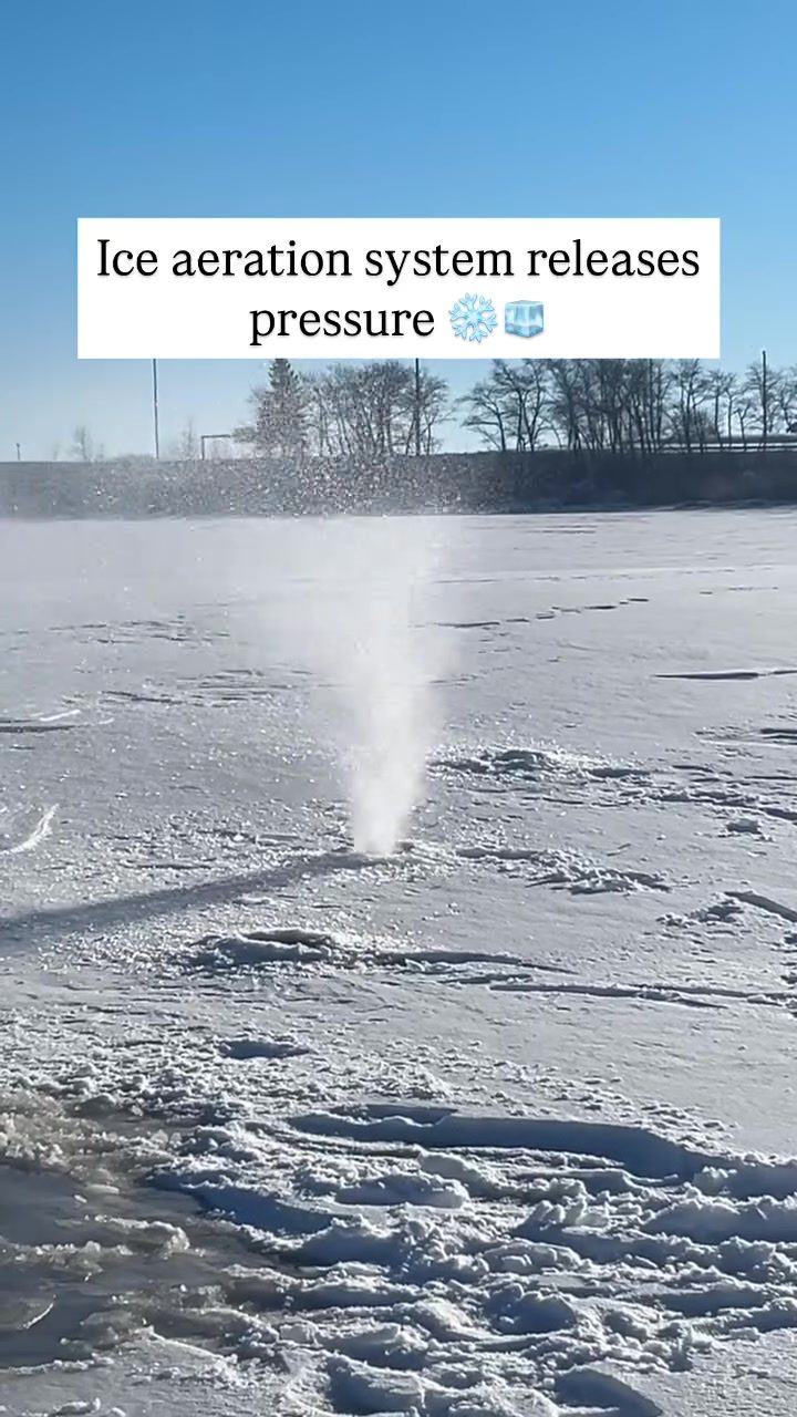 Ice Aeration Systems: Maintaining Water Quality Under Ice