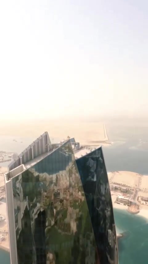 Abu Dhabi's Modern Architecture: Aerial View