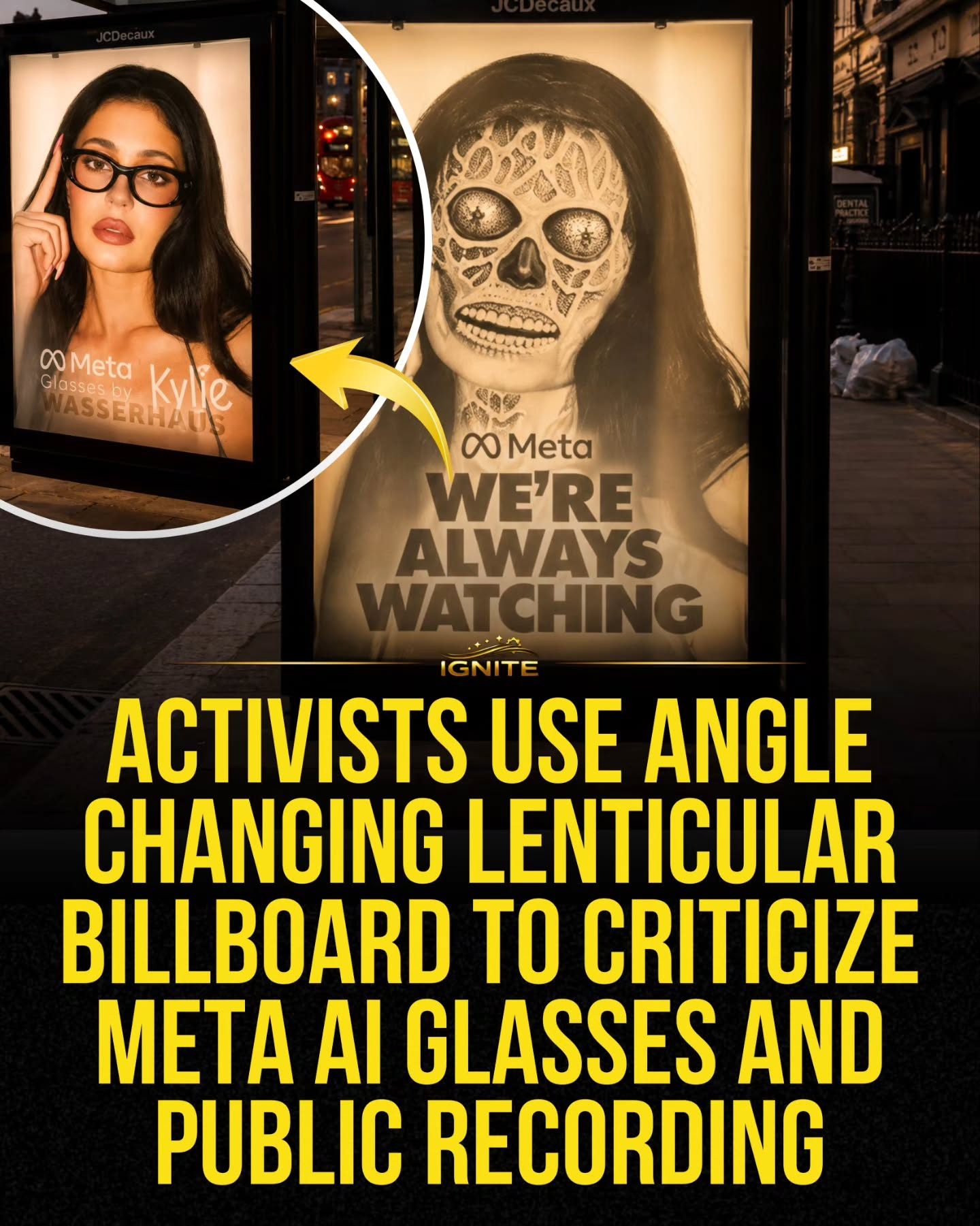 Meta Billboard Protest Sparks Privacy Debate